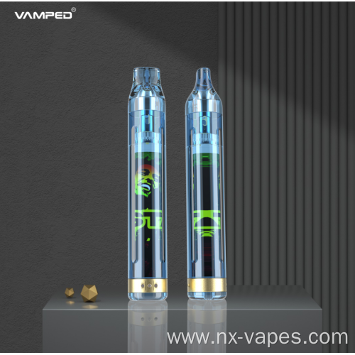 VAMPED E-Liquid Capacity 3ml Pen e-cigarette